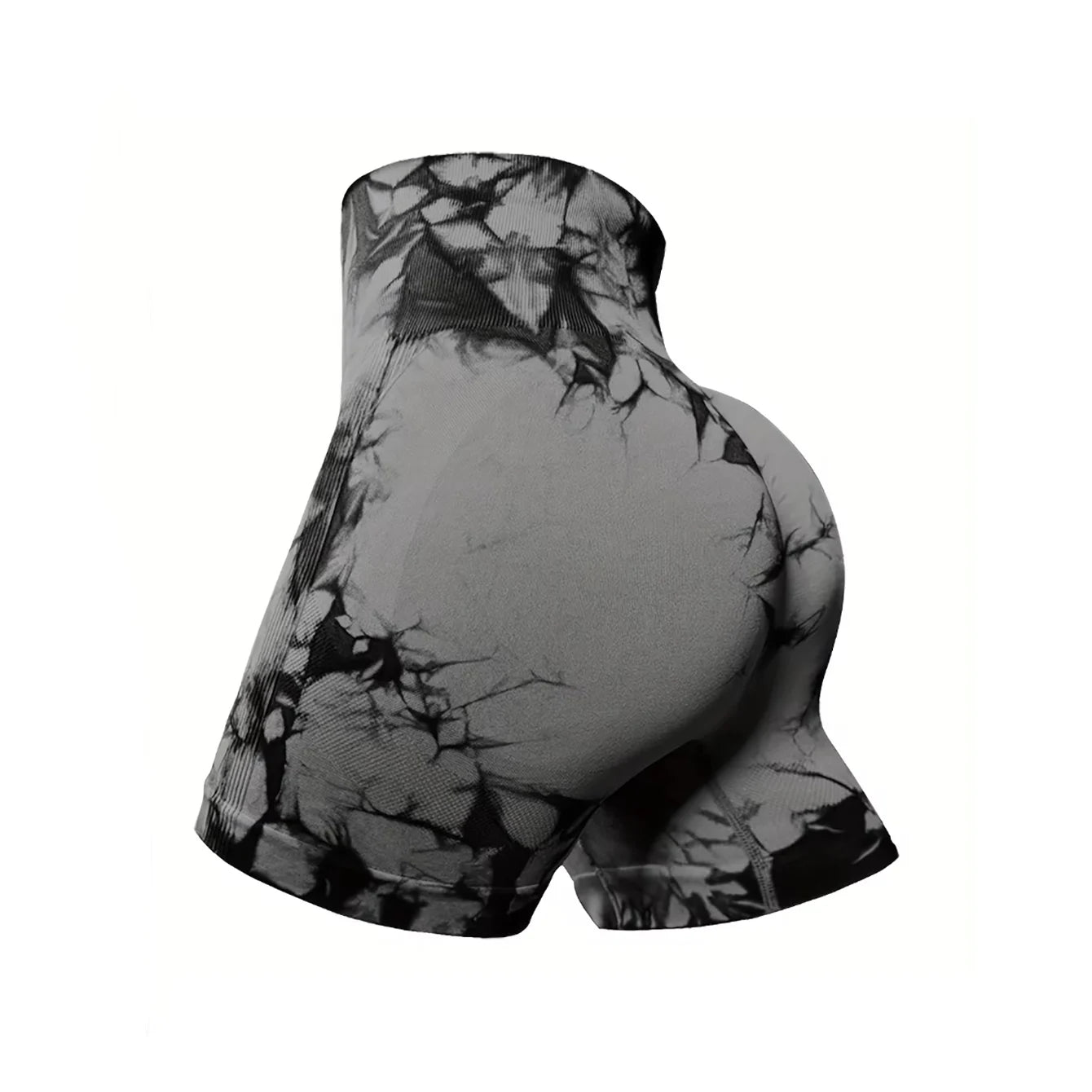 3Piece Tie Dye Workout Shorts For Women