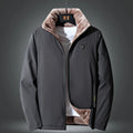 Men 2025 Winter Windproof Warm Thick Fleece Jacket Men