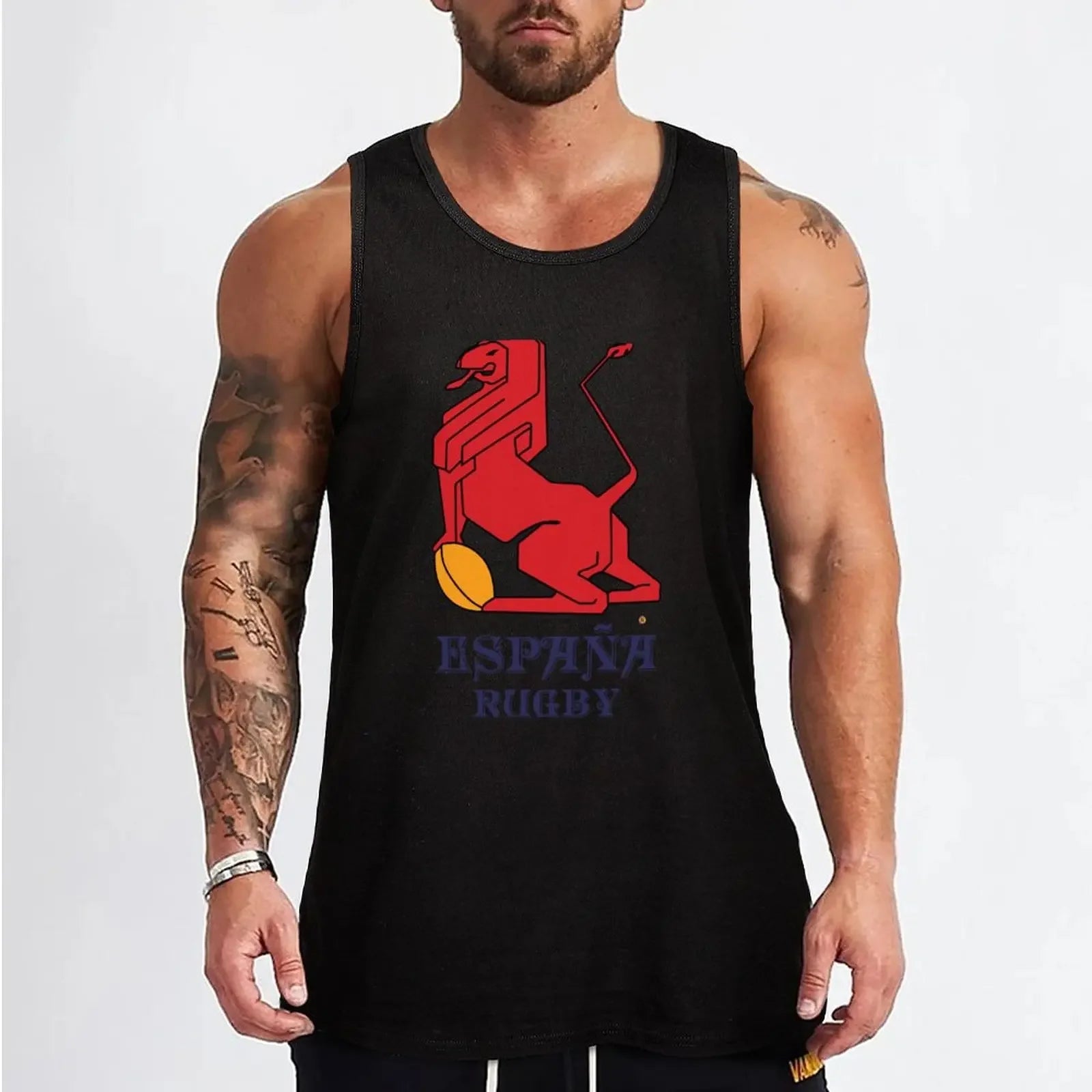 New Spain Rugby Tank Top men clothings