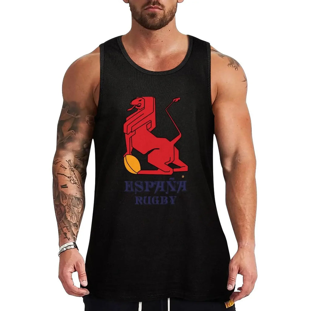 New Spain Rugby Tank Top men clothings