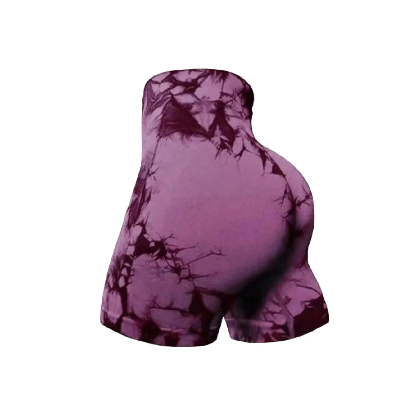 3Piece Tie Dye Workout Shorts For Women