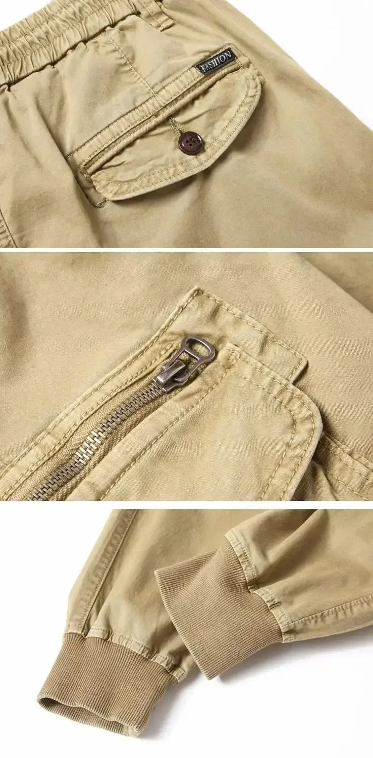 Men Military Tactical Pants Men Washed