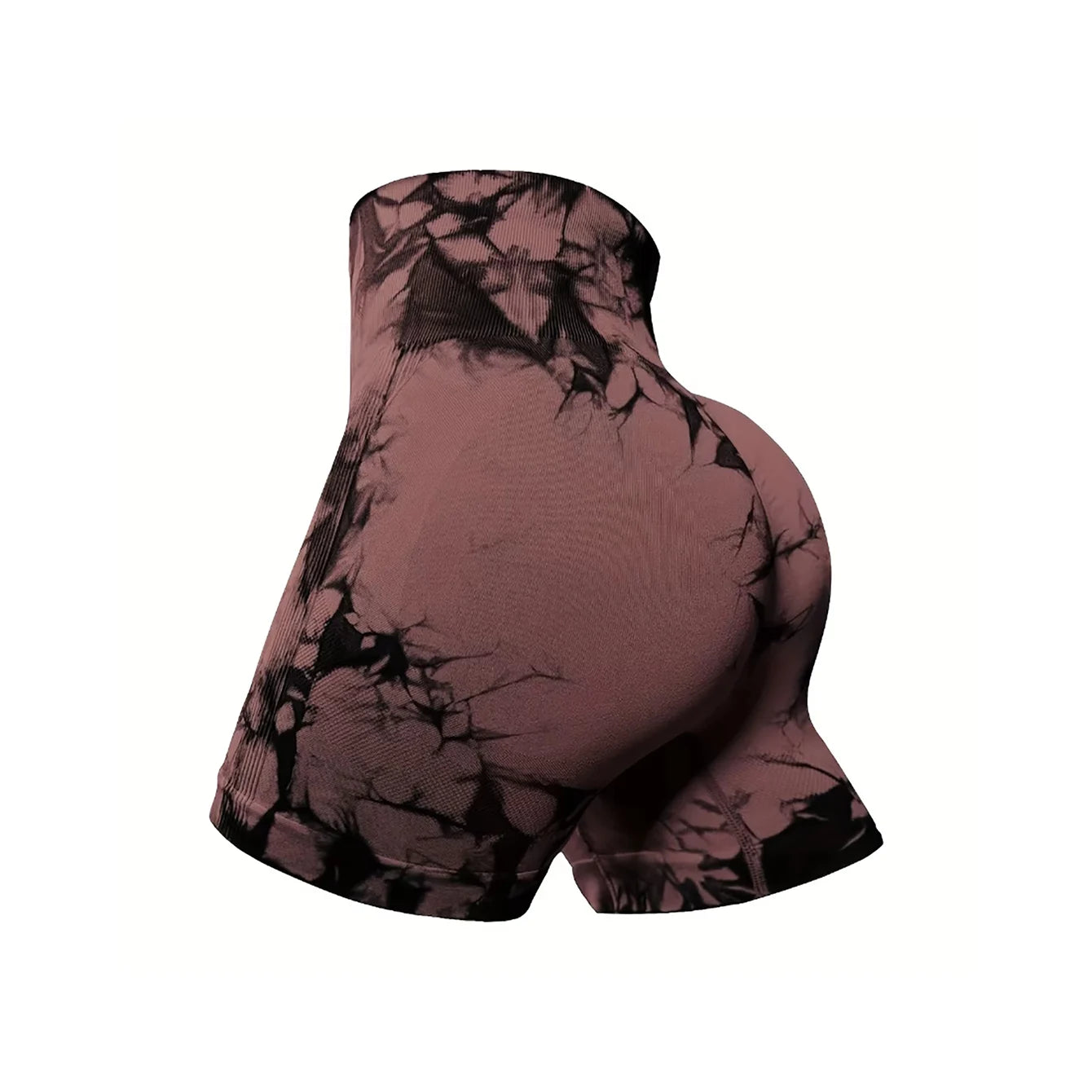 3Piece Tie Dye Workout Shorts For Women